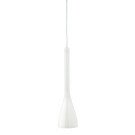 Lampa żyrandol Slim biały 42cm nad barek szkło