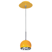 Lampa wisząca żółty Ball 1xGU10 9W