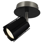 Lampa plafon FELIX 10cm czarny metal 50W spot kinkiet