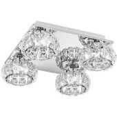 Lampa plafon sufitowa EGLO CORLIANO 39009 kryształ led od ręki