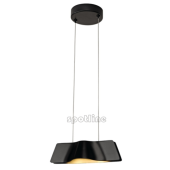 Lampa 147830 spotline WAVE wisząca czarna sufitowa metalowa oprawa zwis