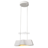 Lampa 147831 spotline WAVE wisząca biała sufitowa metalowa oprawa zwis