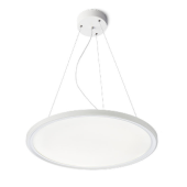 Lampa R10581 spotline MONETA LED biała płaska sufitowa wisząca