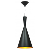 Lampa wisząca żyrandol SORENTO Black czarna 19 cm kuchnia jadalnia długość 110 cm